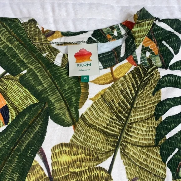 Farm Rio Paradise Forrest Toucan Top XS - Picture 3 of 4